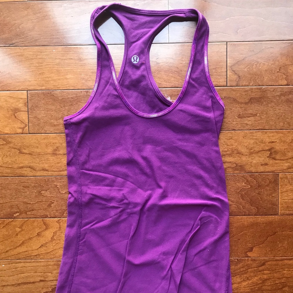 Lululemon purple racerback size 2